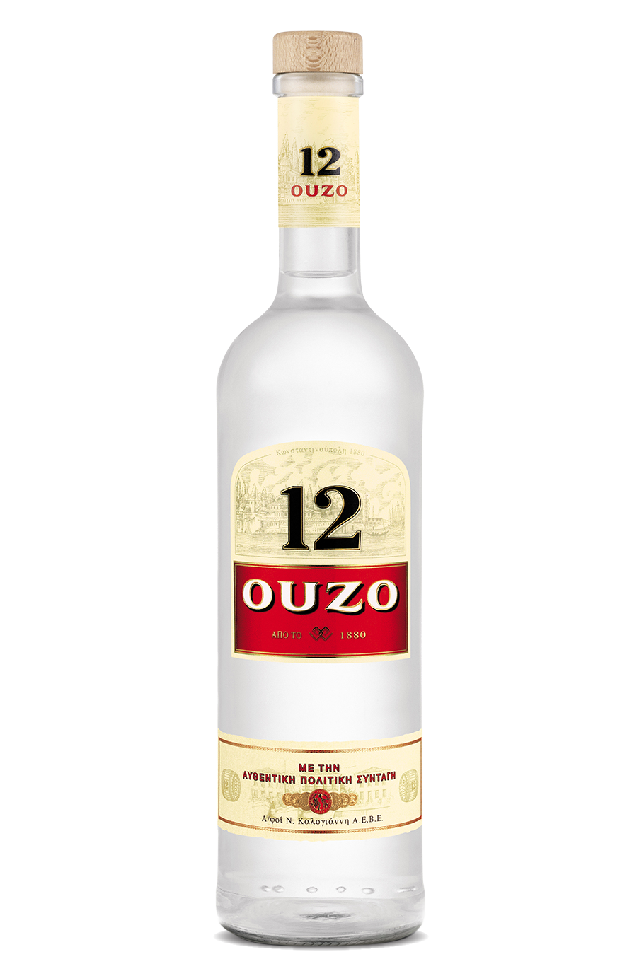 Ouzo 12 38% 700ml - Liquor Library