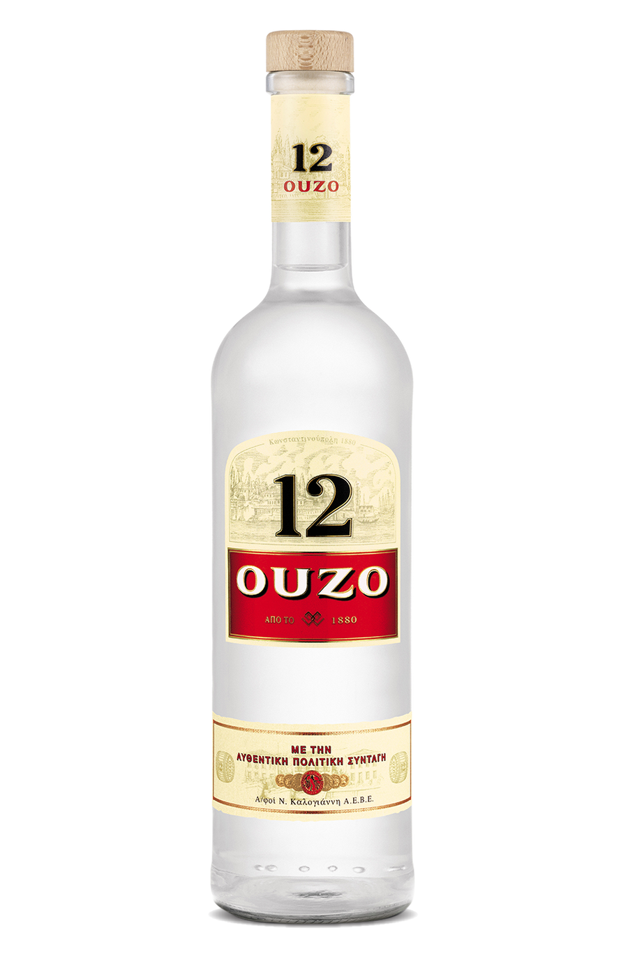 Ouzo 12 38% 700ml - Liquor Library