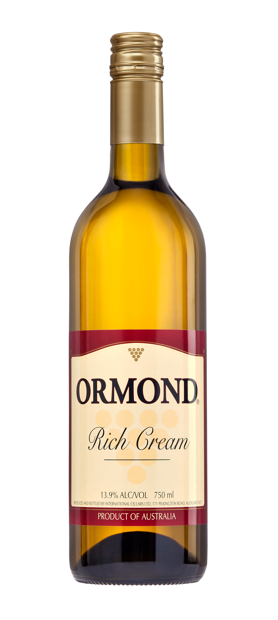 Ormond Rich Cream 750ml - Liquor Library