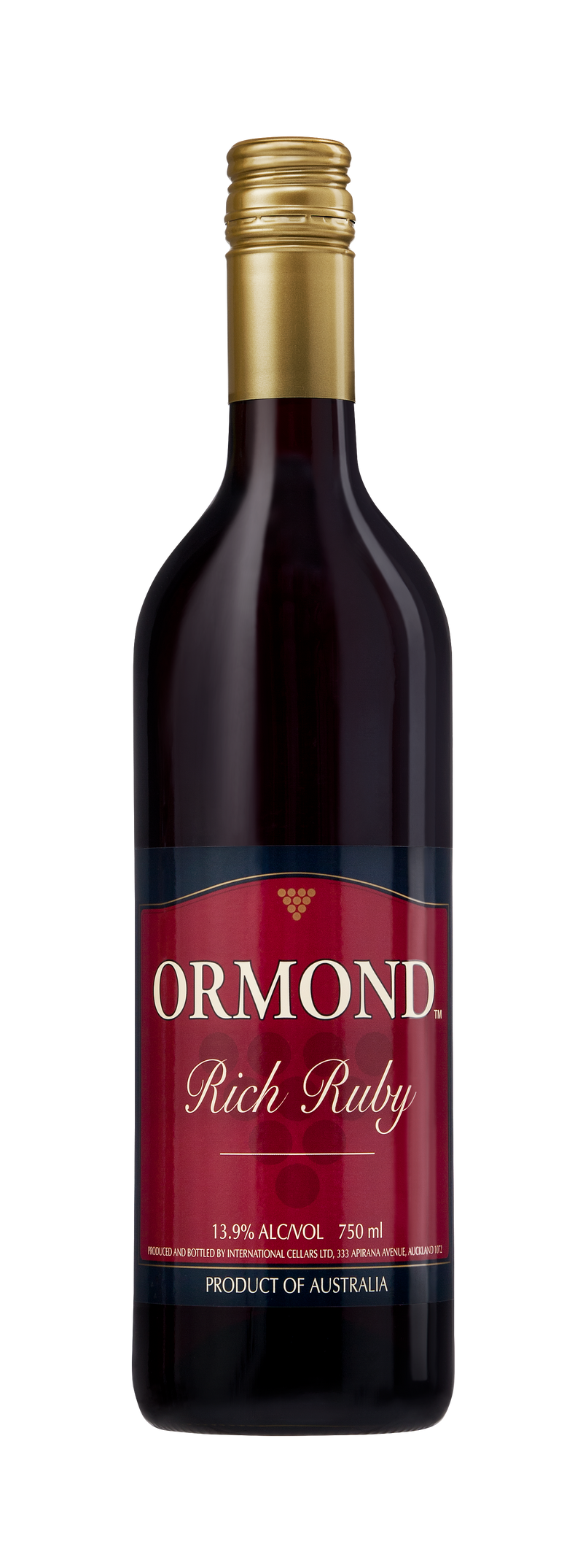 Ormond Rich Rouge 750ml - Liquor Library
