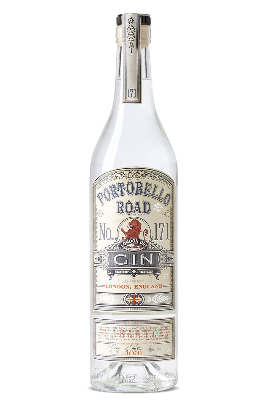 Portobello Road Gin No.171 42% 700ml - Liquor Library