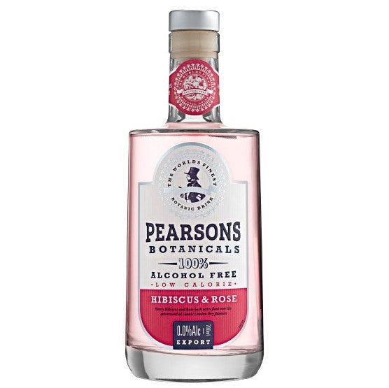 Pearsons Botanicals Hibiscus & Rose Gin 0% 700ml