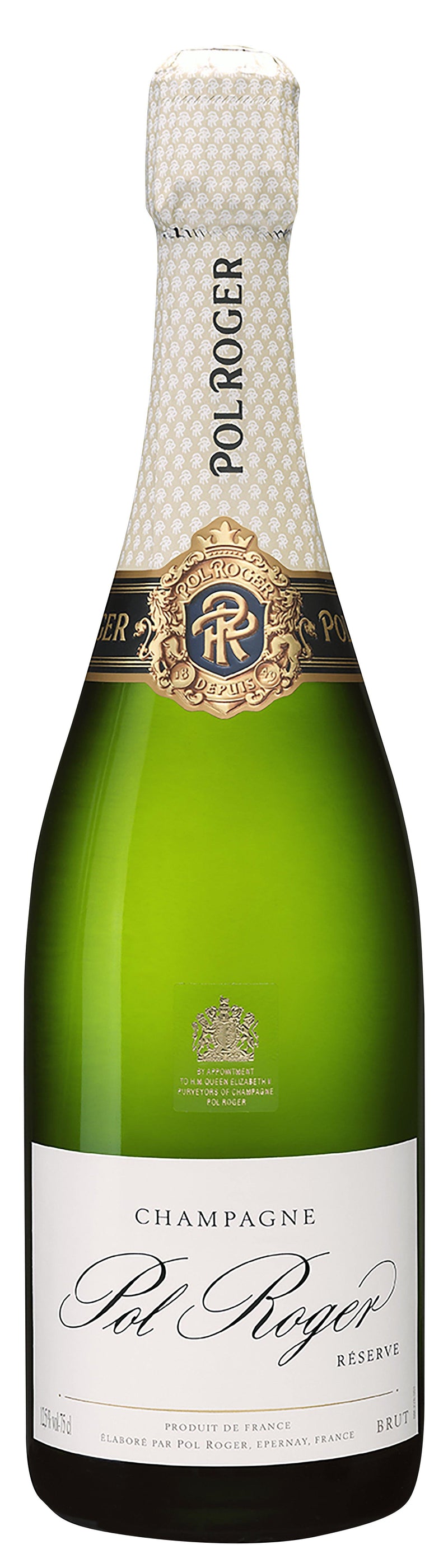 Pol Roger Brut Res NV 750ml - Liquor Library