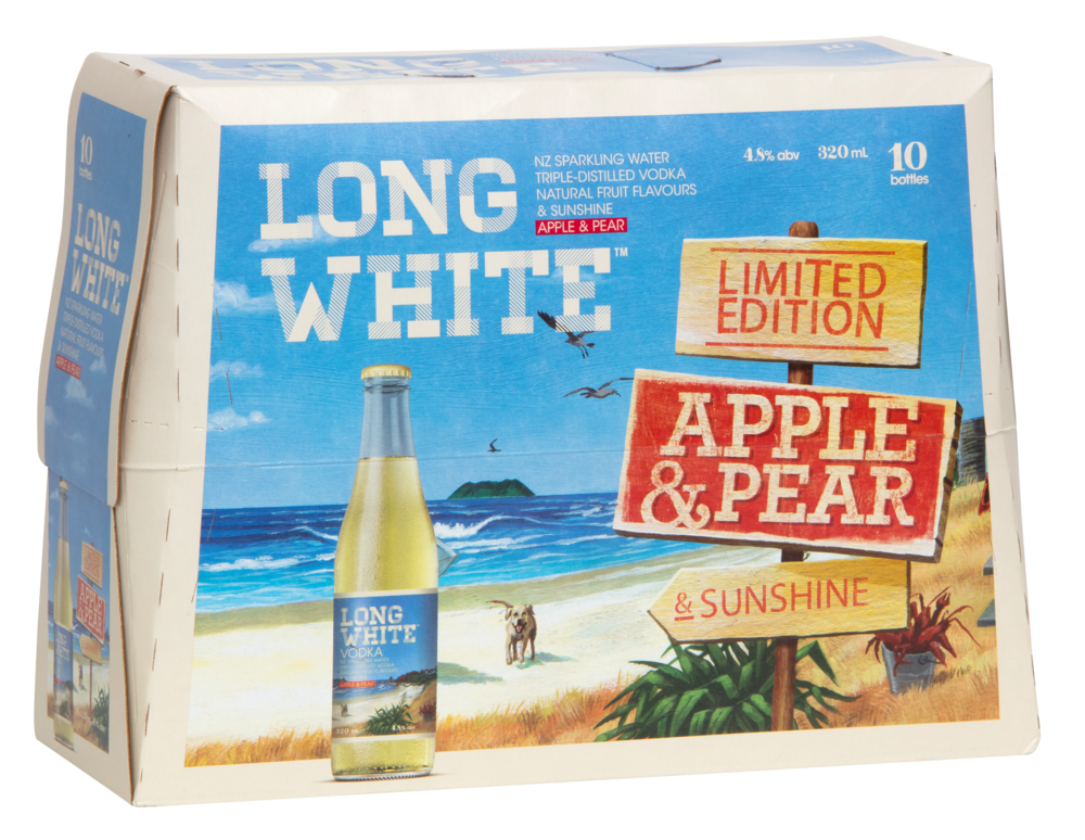 Longwhite Apple & Pear 10x320B - Liquor Library