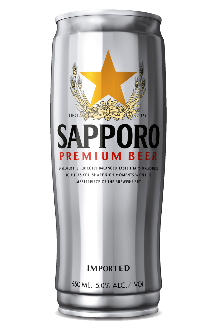Sapporo 650ml Can - Liquor Library