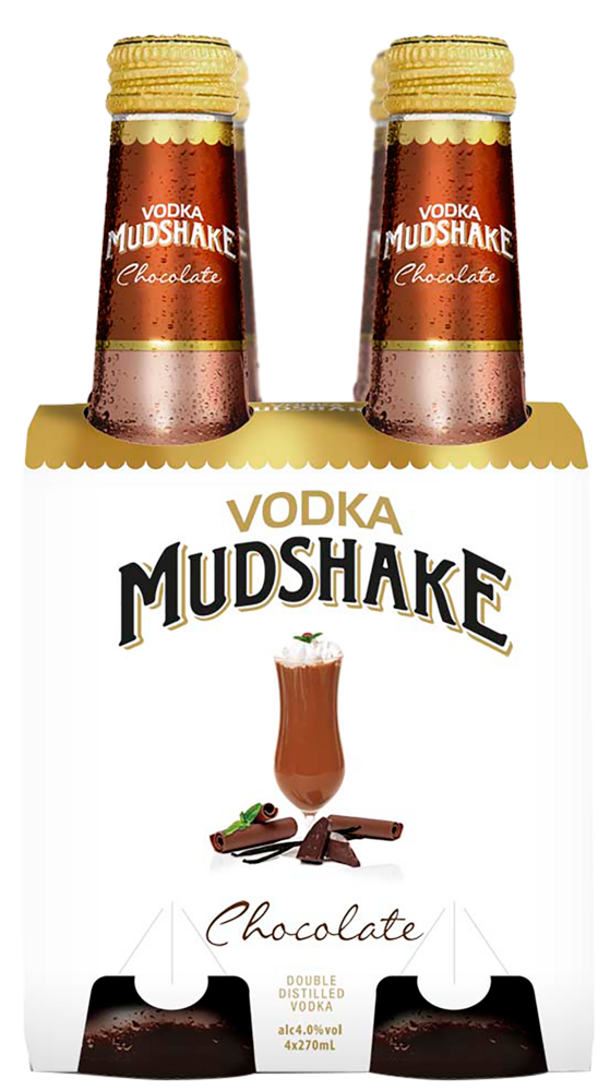 Mudshake Chocolate 4x270ml Btl - Liquor Library