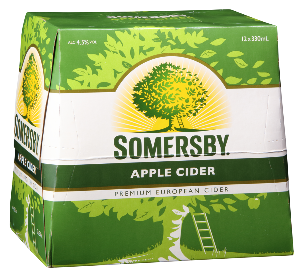 Somersby Apple 12x330ml Bt - Liquor Library