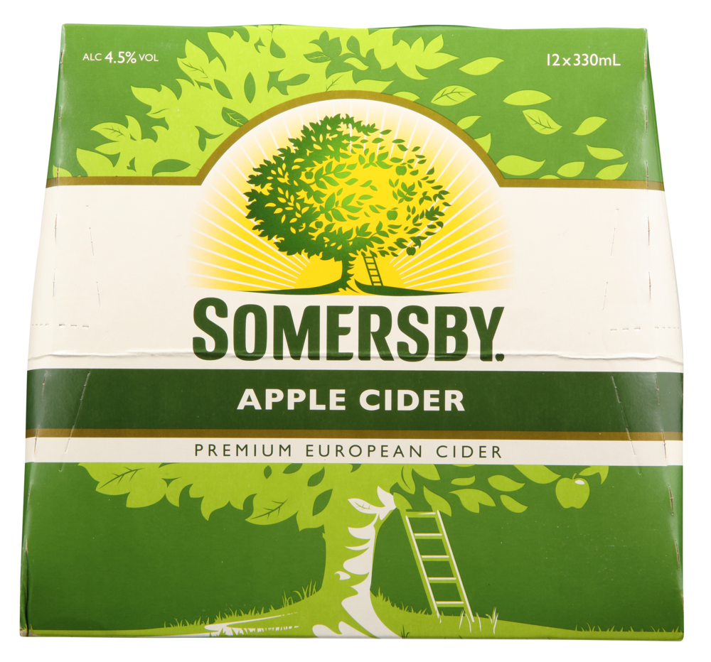 Somersby Apple 12x330ml Bt - Liquor Library
