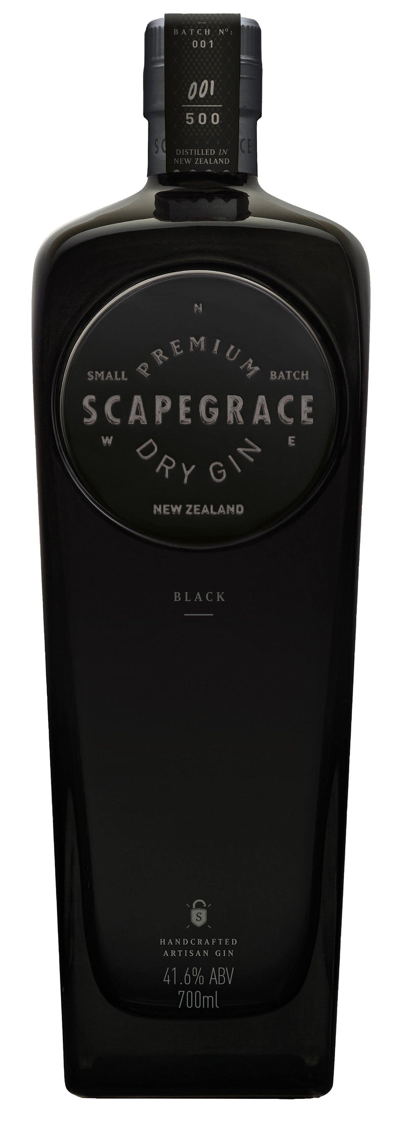 Scapegrace Black Gin 700ml - Liquor Library