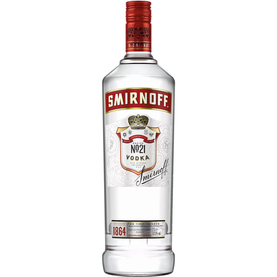 Smirnoff Vodka 37.5% 1Ltr