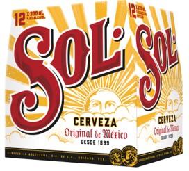 Sol Mexican Lager 12x330B - Liquor Library