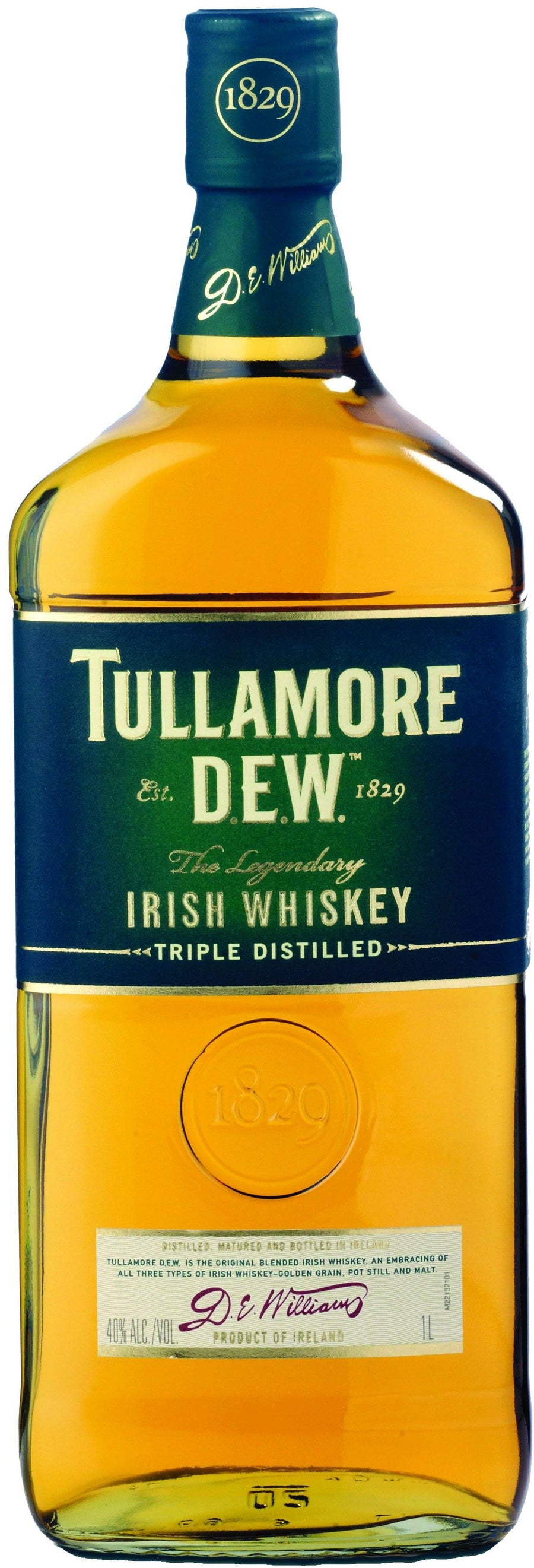 Tullamore Dew Irish Whiskey 1L - Liquor Library