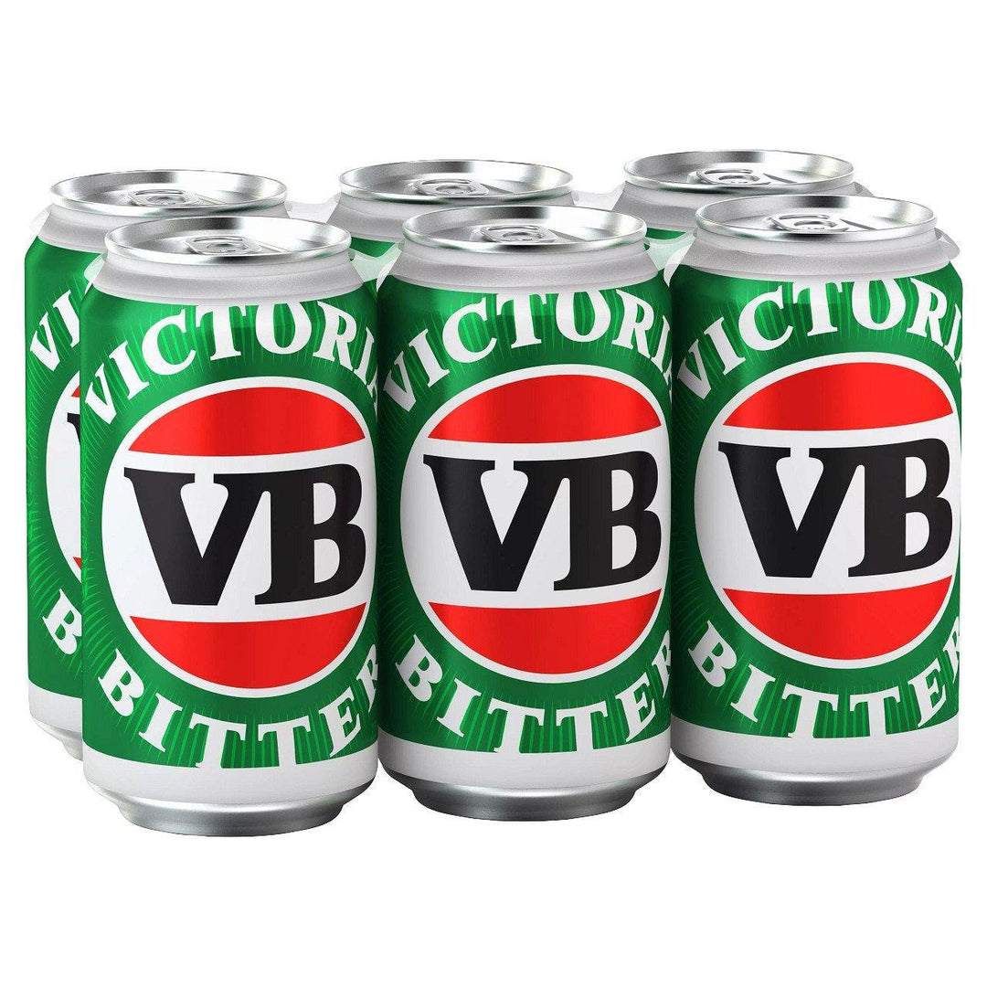 Victoria Bitter 6x375ml Cans