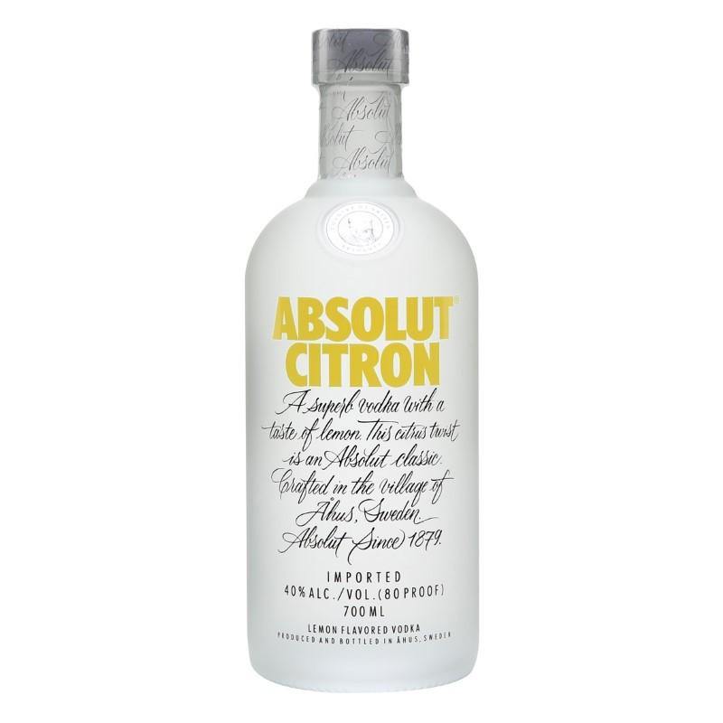 Absolut Citron 700ml - Liquor Library