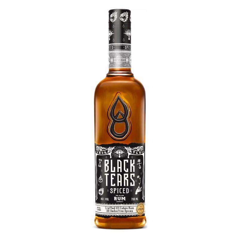 Black Tears Spiced Rum 700ml - Liquor Library