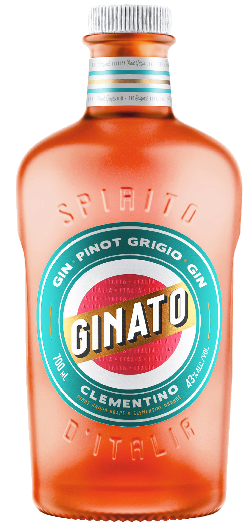 Ginato Clementino Gin 43% 700ml