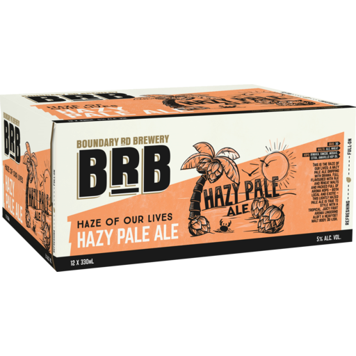 BRB Hazy Pale Ale 12x330C - Liquor Library