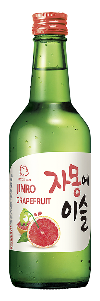 Jinro Soju Grapefruit 360ml - Liquor Library