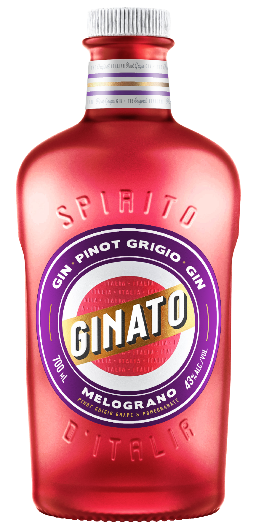 Ginato Melograno Gin 43% 700ml