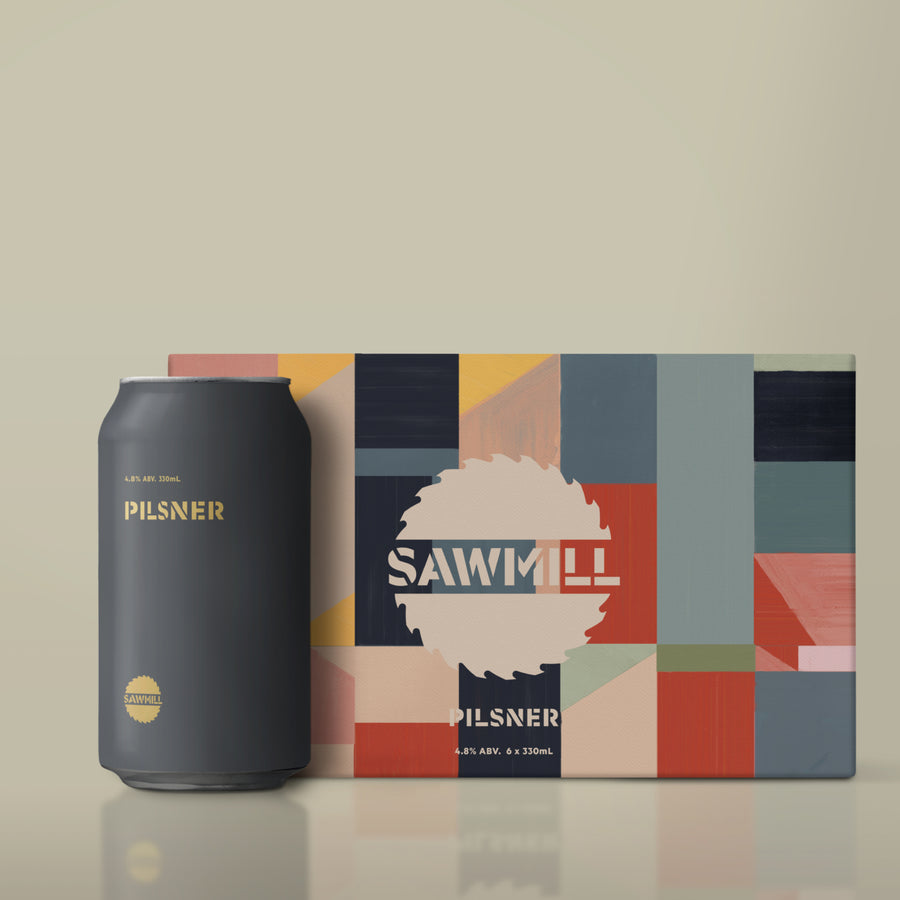 Sawmills Pilsner 6x330ml Cans