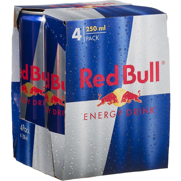 Red Bull Energy Drink 4×250ml Cans