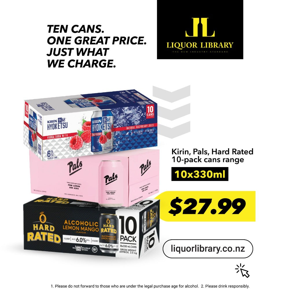 Ten cans. One great price.