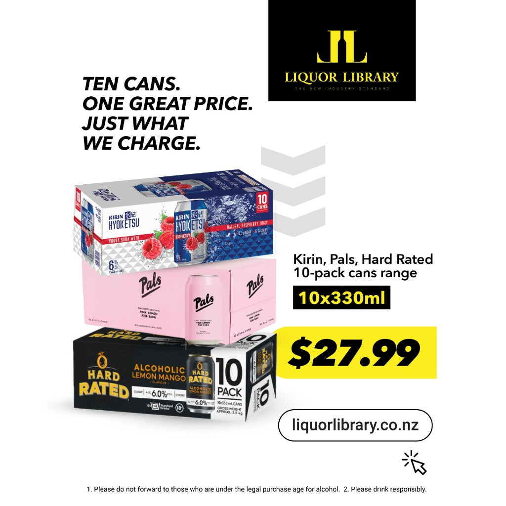 Ten cans. One great price.